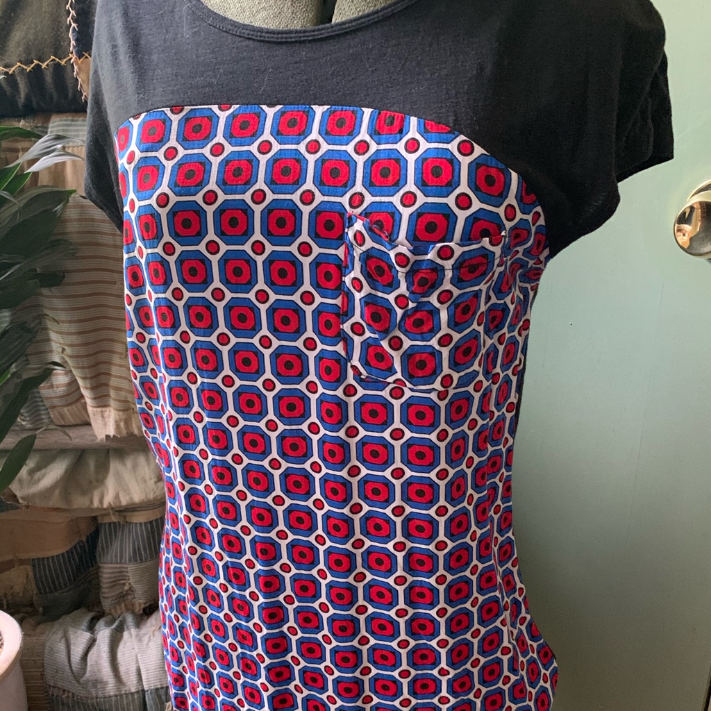 Patterned Front Shirt